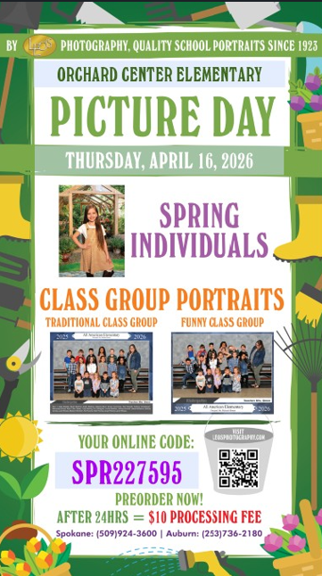 Class Pictures & Spring Portraits: April 16 Featured Photo