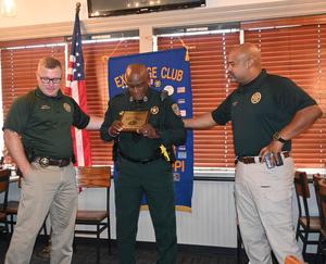 Sheriff Bryant “Wally” Jones Creates New Award in Honor of Longtime Bailiff Mr. Percy Dillon