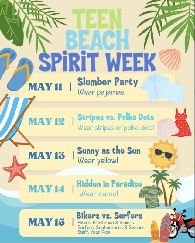 Spirit Week 5-11