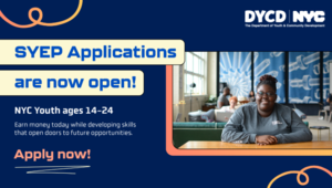 2026 SYEP application flyer