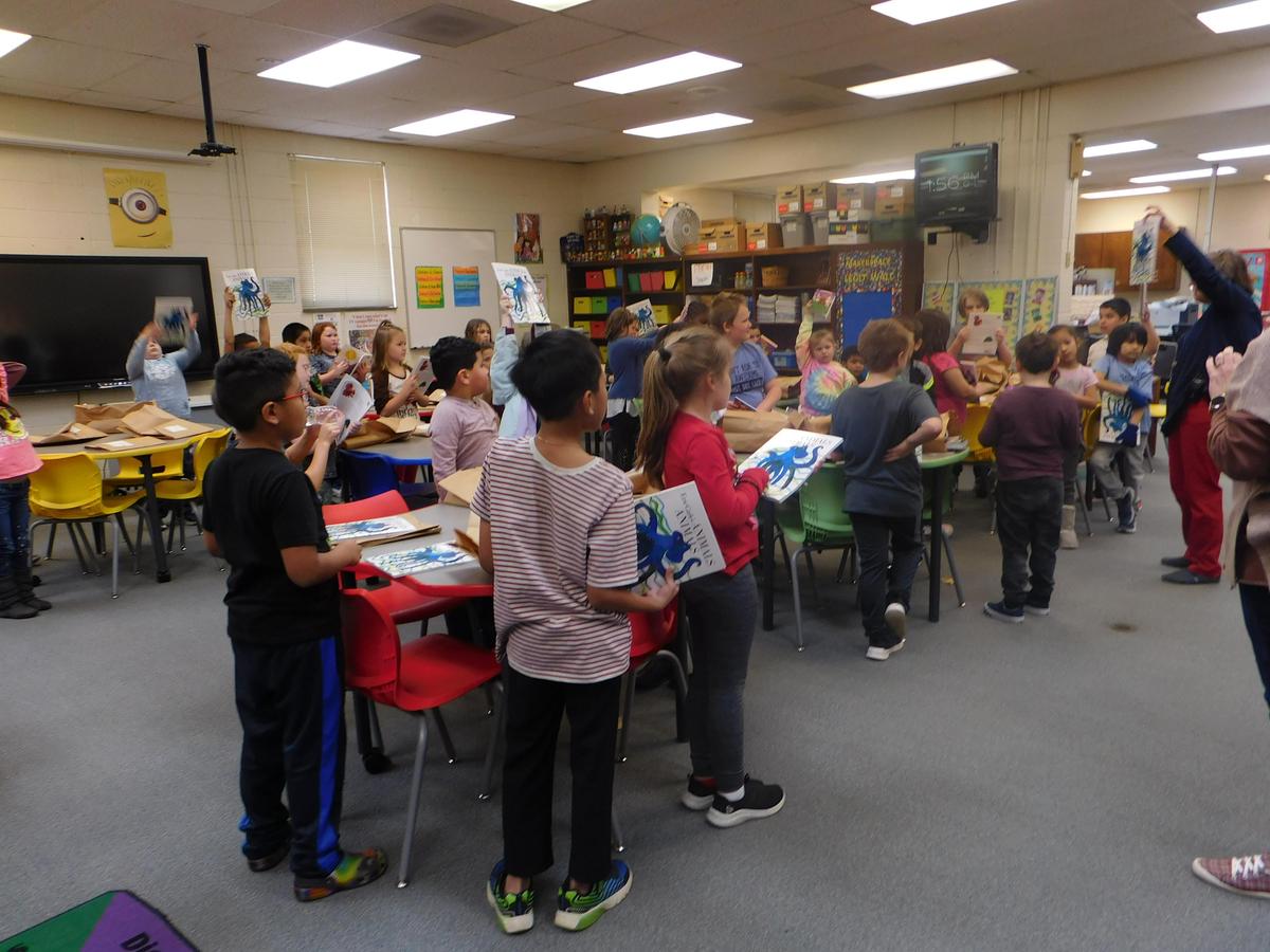 Books Are Lots of Fun at Pilot! Pilot Elementary School