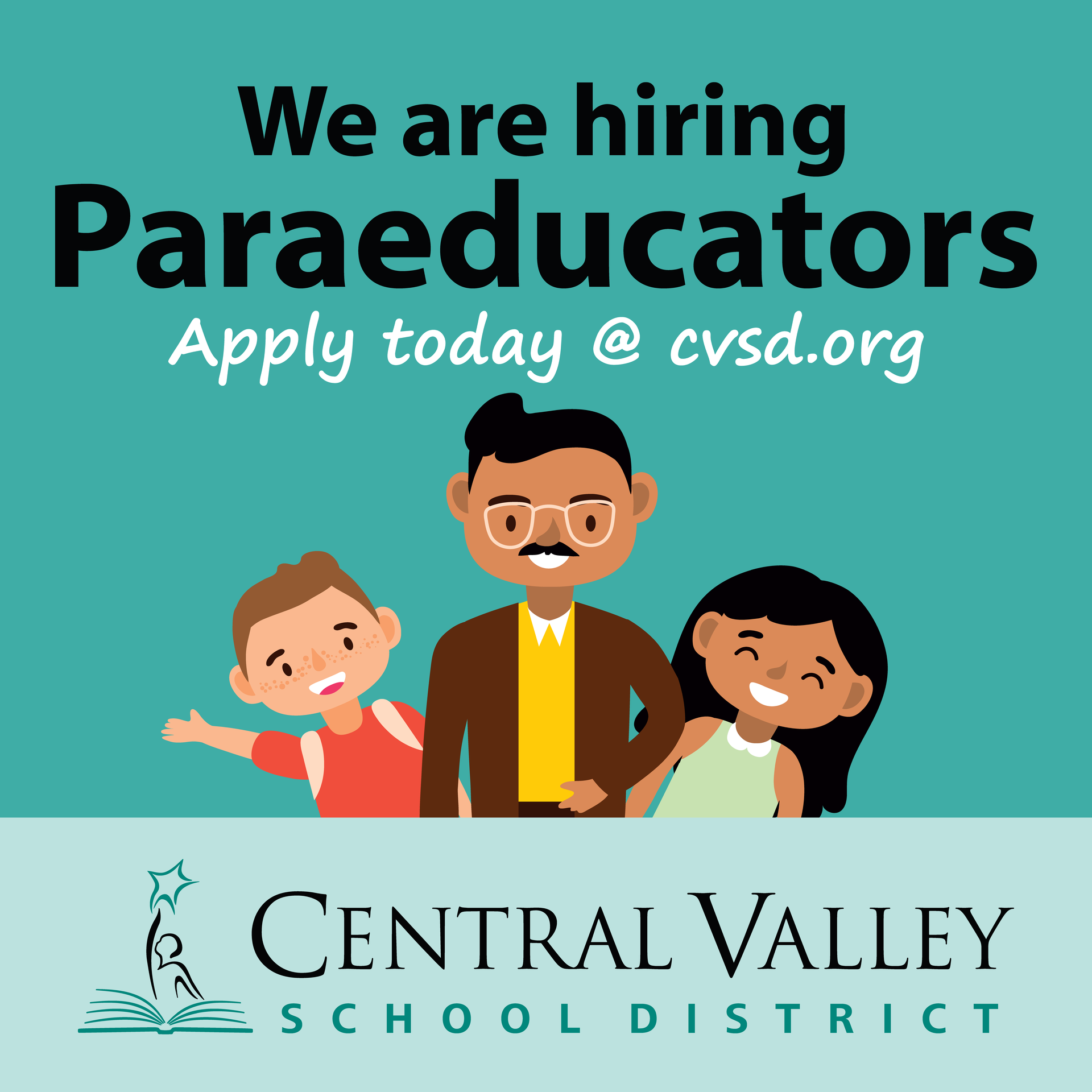 We are hiring Paraeducators