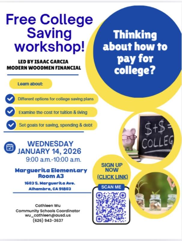 Free College Saving Workshop!