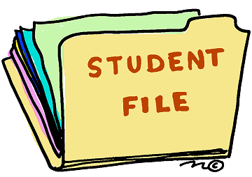 Student File Clipart