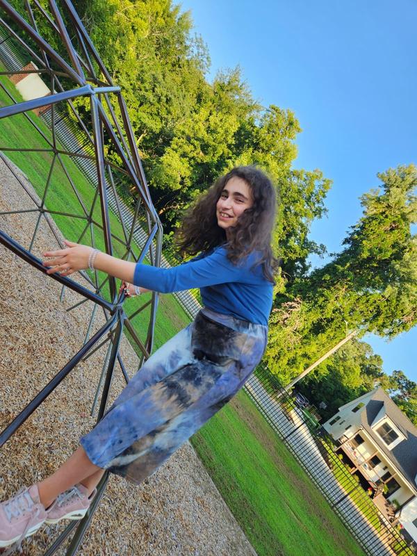 A TDSA student climbing on summer break.