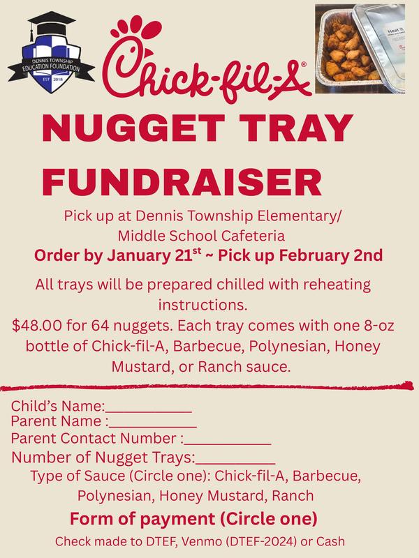 Chick-Fil-A Nugget Fundraiser