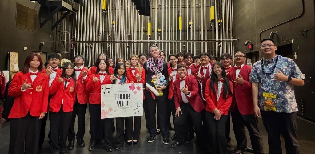 2026 Maui District High School Honor Band (Lahainaluna)
Photo from Jalen Baraoidan