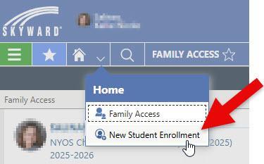 Skyward - New Enrollment