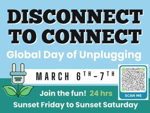 National Day of Unplugging graphic