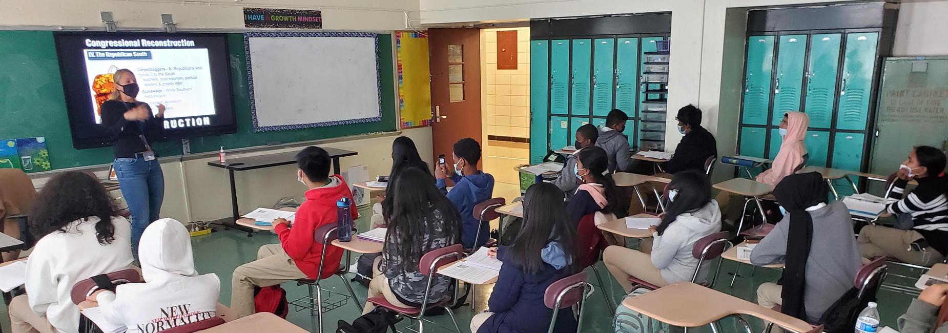 Ms. Capobianco's Class, Social Studies