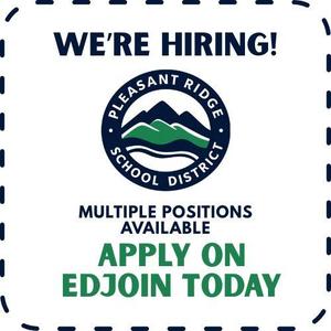 We're hiring! Apply on EdJoin today!
