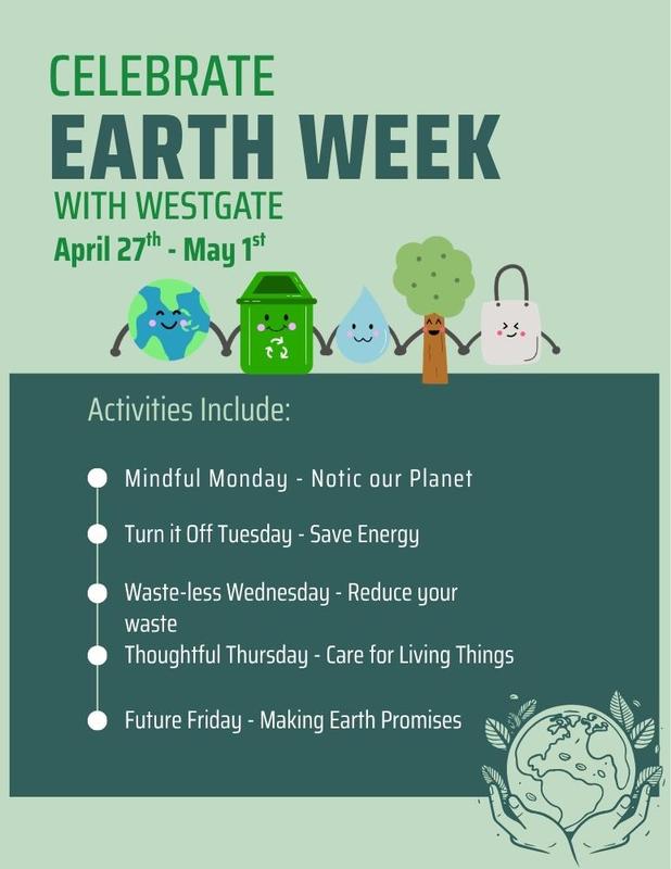 Celebrate Earth Week with Westgate Flyer