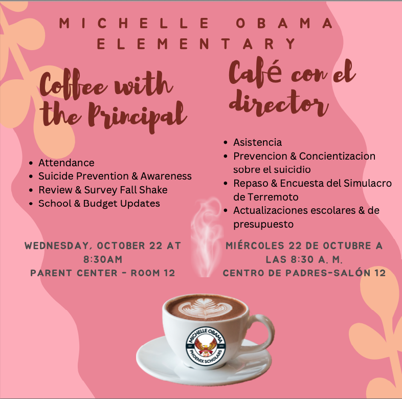 Coffee with the Principal