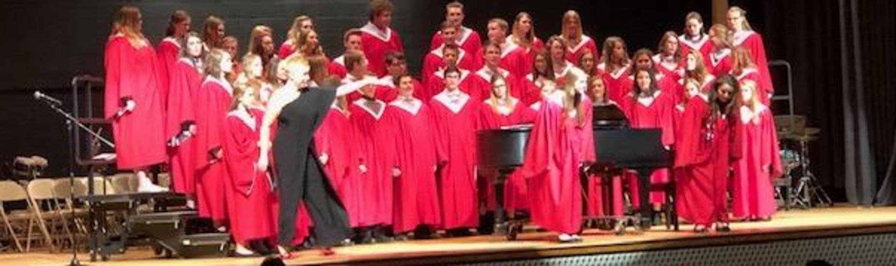 Mrs. Parker and the Concert Choir