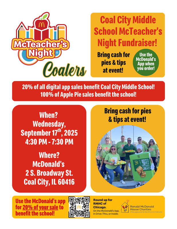 McTeacher Night Sept. 17