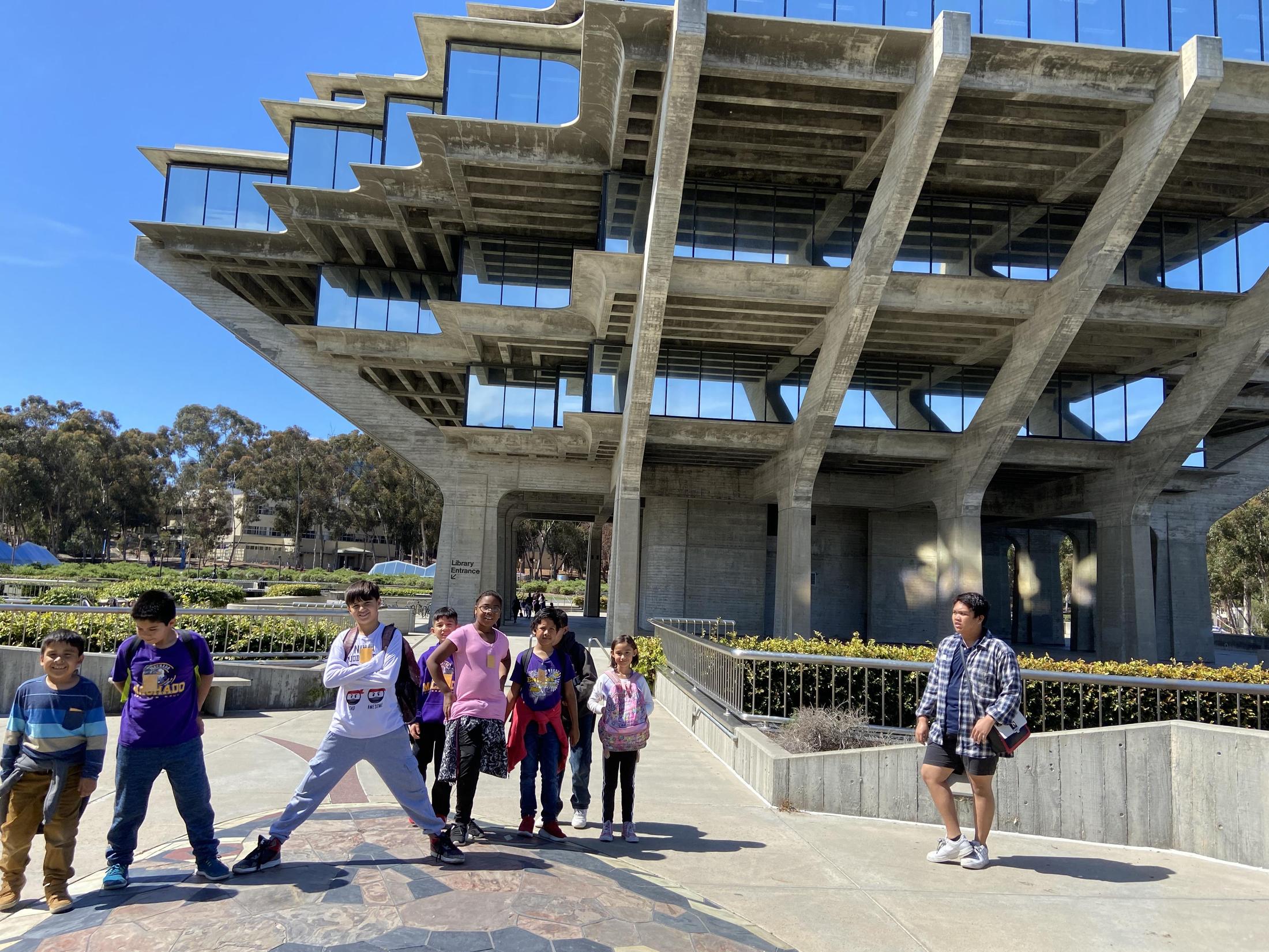 UCSD Field Trip Running Club Machado Elementary School