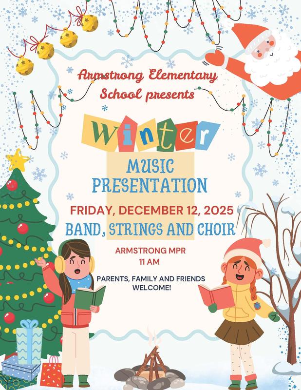 Winter Music Presentation - Band, Strings & Choir