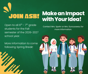 Join ASB for the 2026-2027 School Year