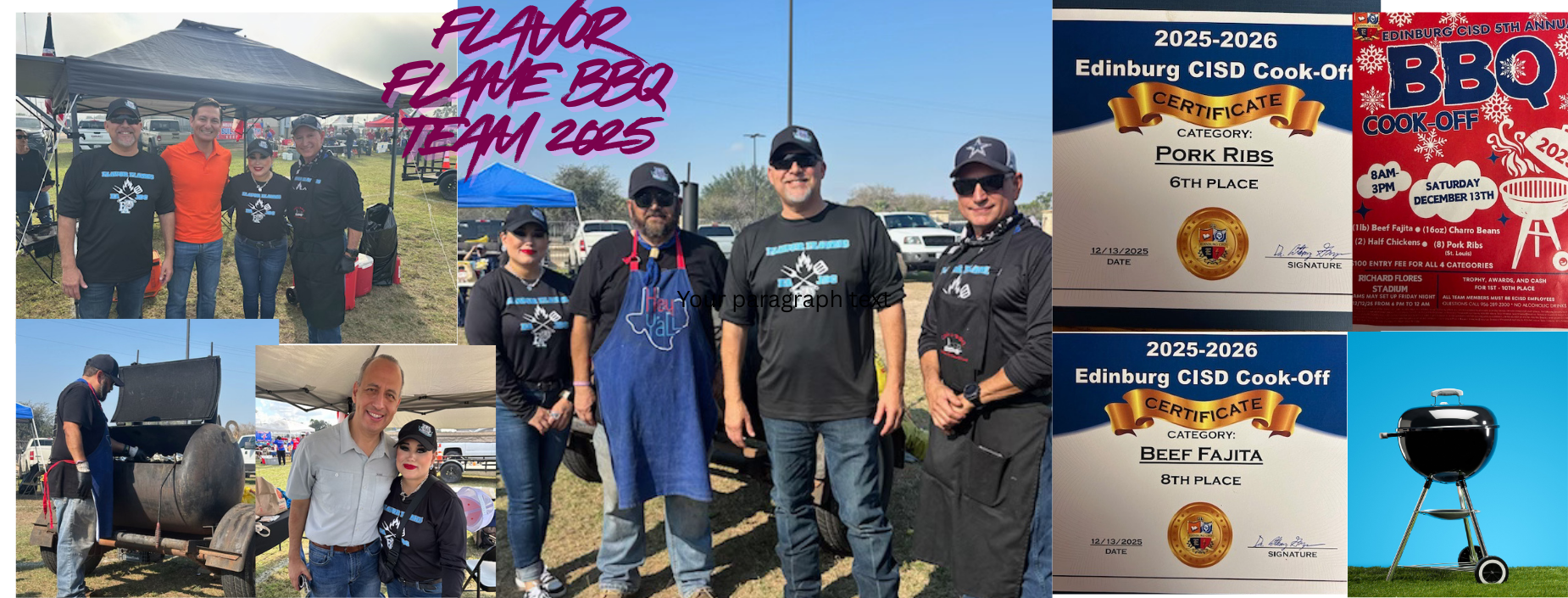 Flavor Flame BBQ Team 2025