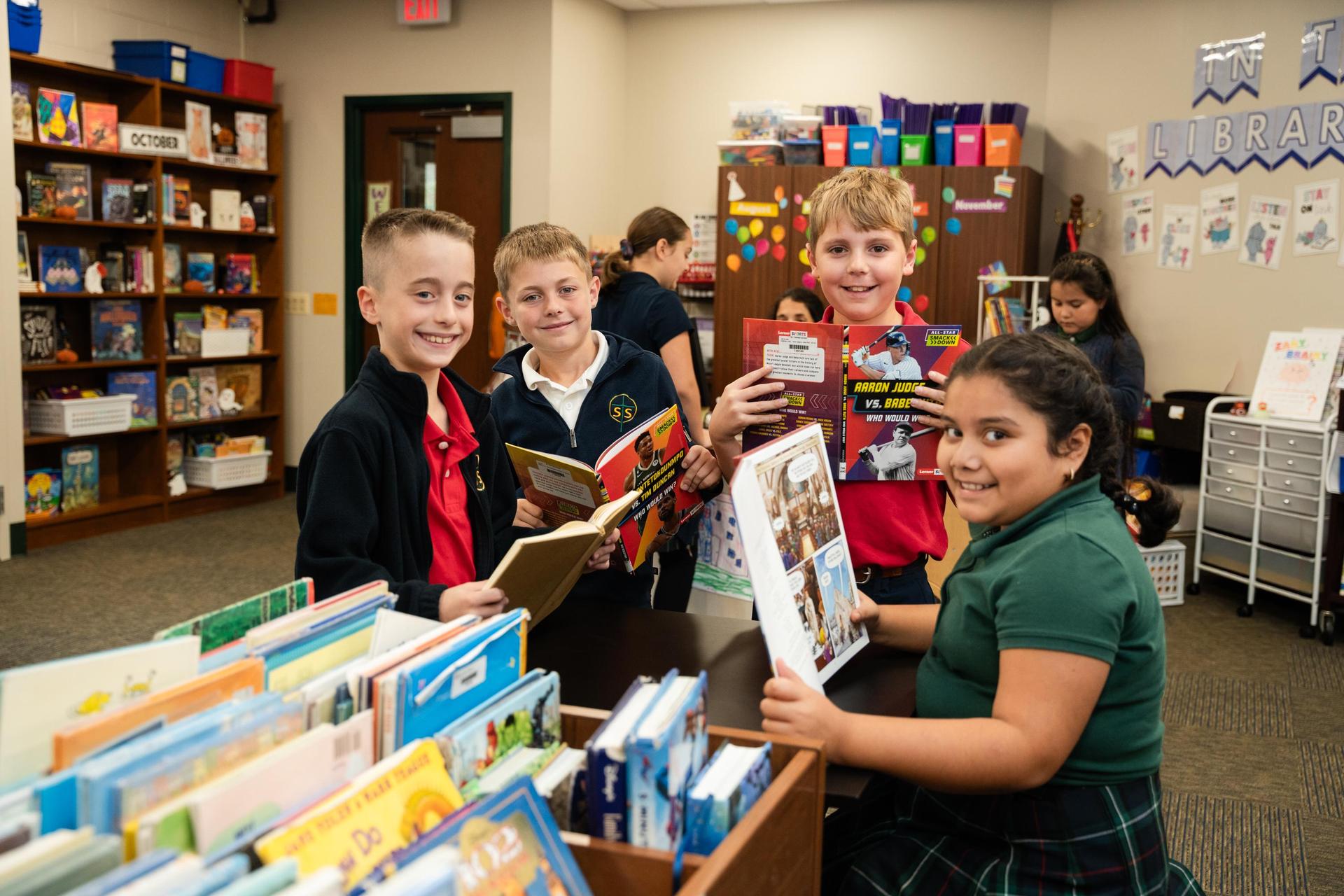 Library book selection