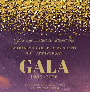 BCA Gala 40 Years