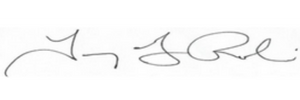 Dr. Robinson Signature