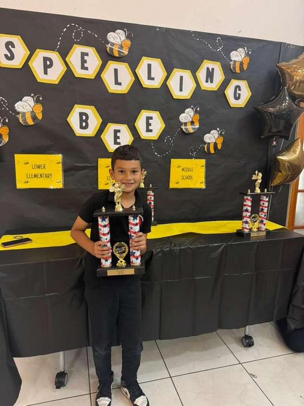 3rd grade winner Dylan