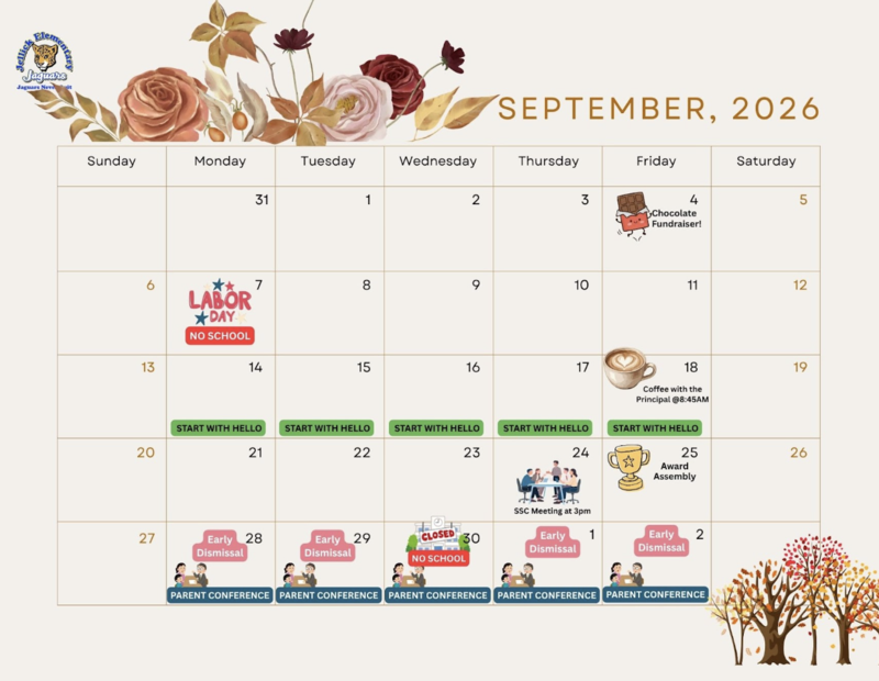 September Calendar Featured Photo