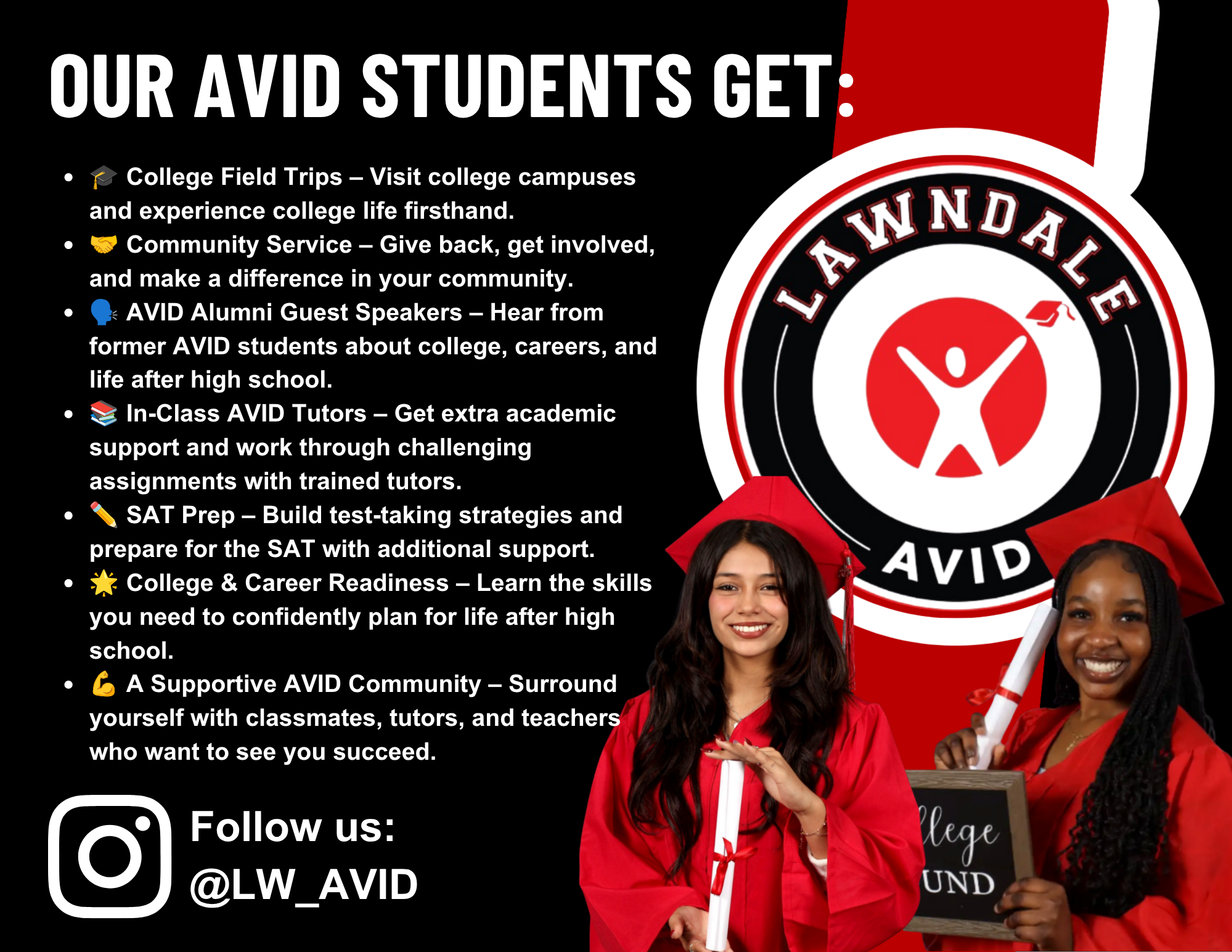 Lawndale AVID students opportunities and benefits