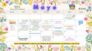 May Calendar Spanish