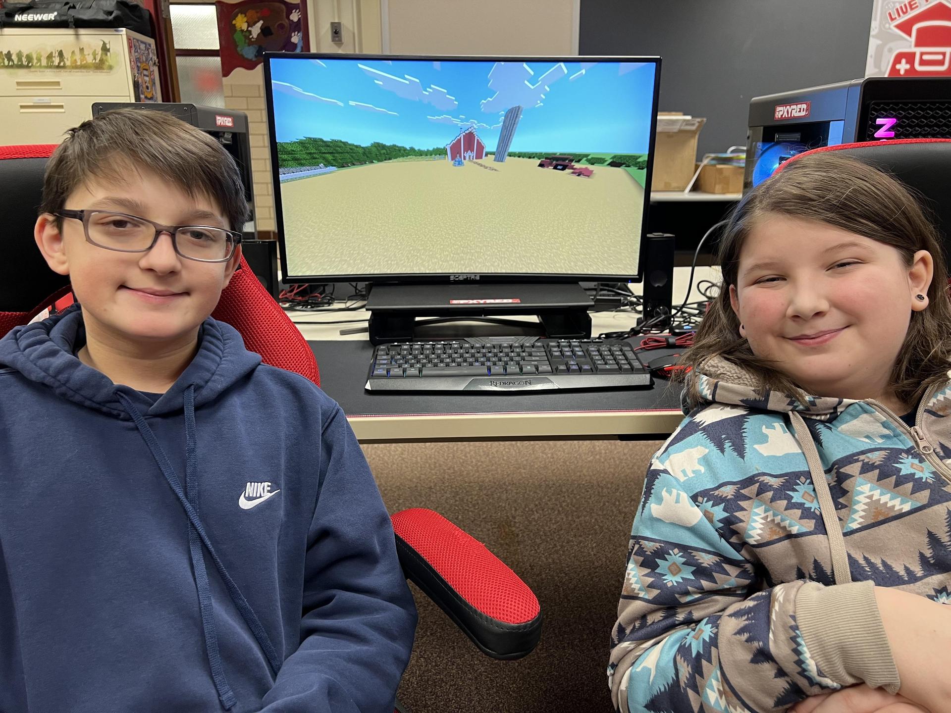 Photo of team members