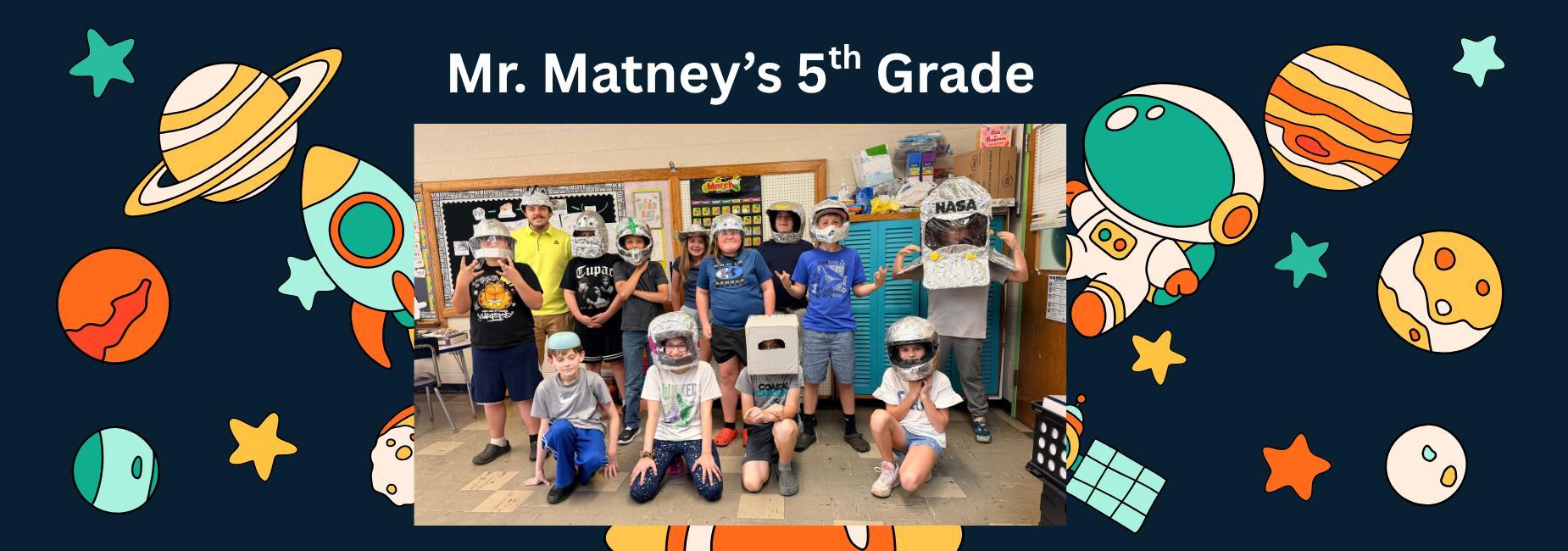 RVES 5th Grade makes space helmets