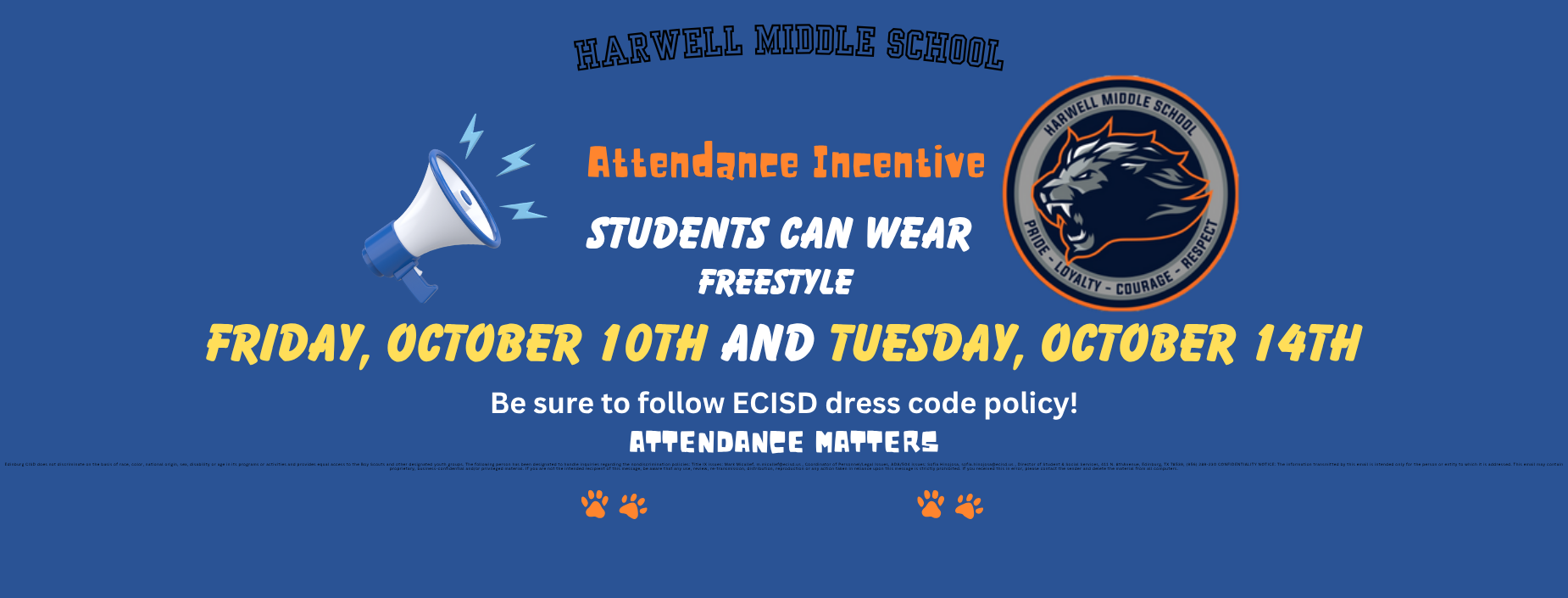 Attendance Incentive