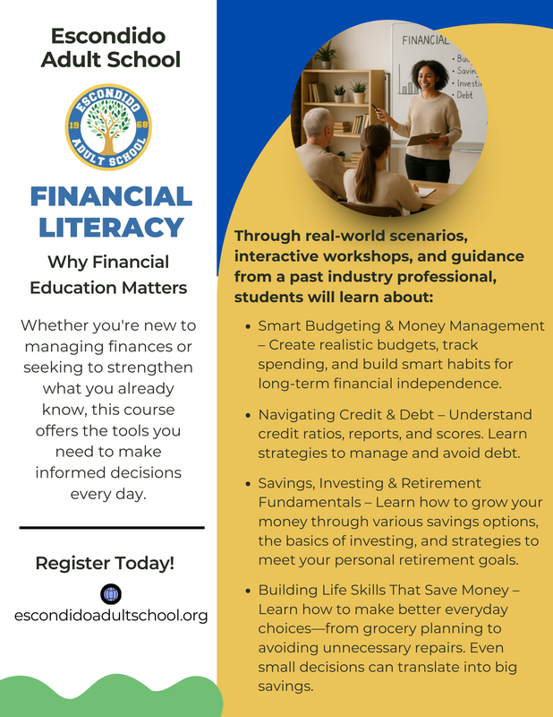 New EAS Class: Financial Literacy