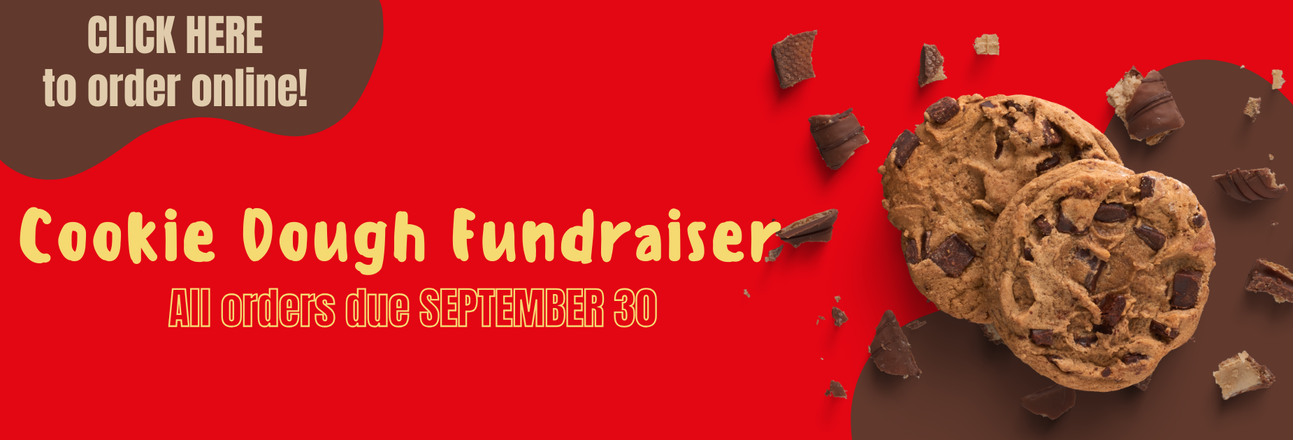 Cookie dough fundraiser