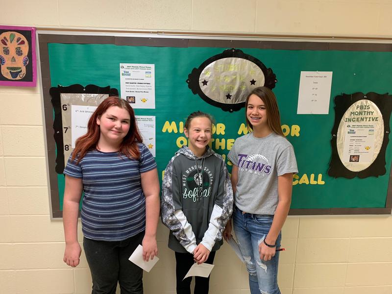 Middle School Students of the Week Featured Photo
