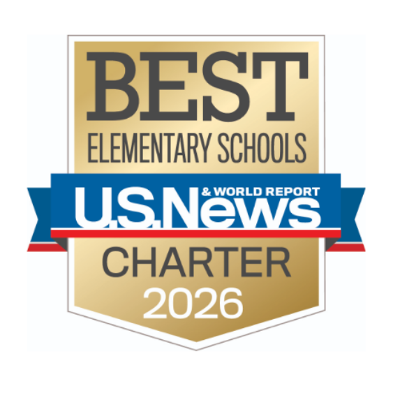  U.S. News and World Report Best Charter Elementary School award logo