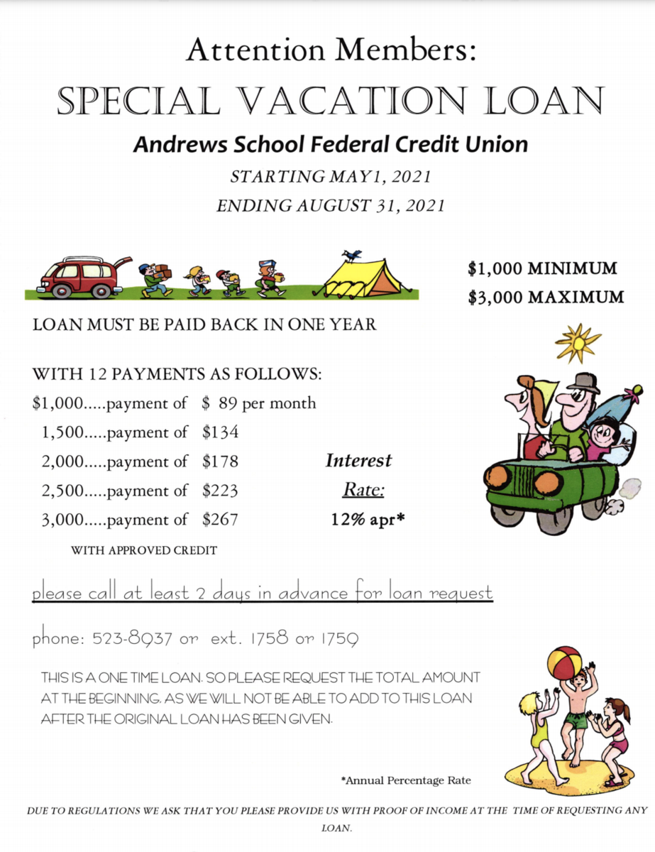 Summer Vacation Loan