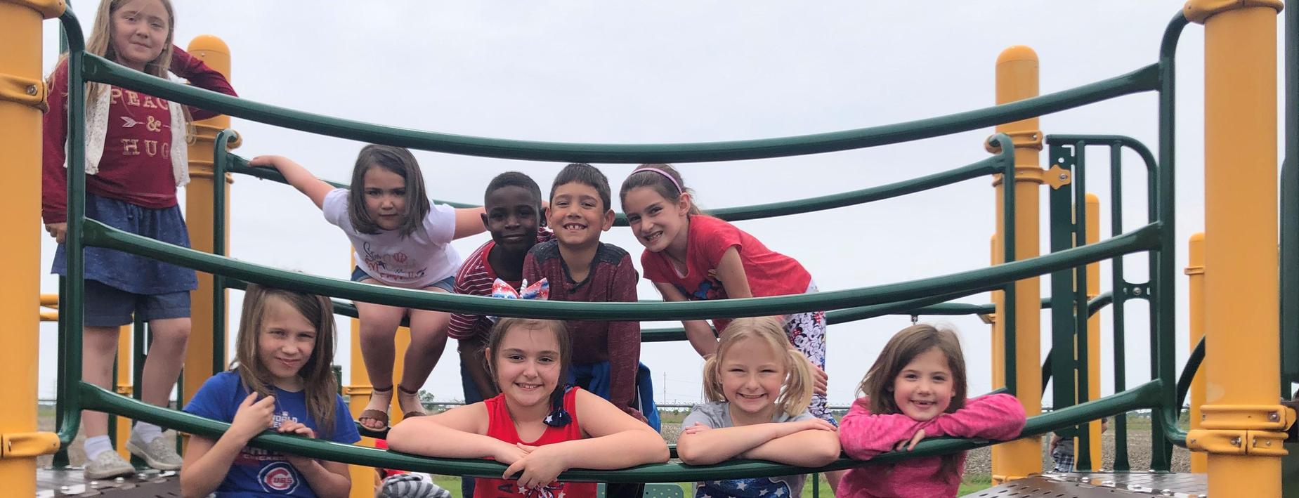 Playing on the playground CCECC