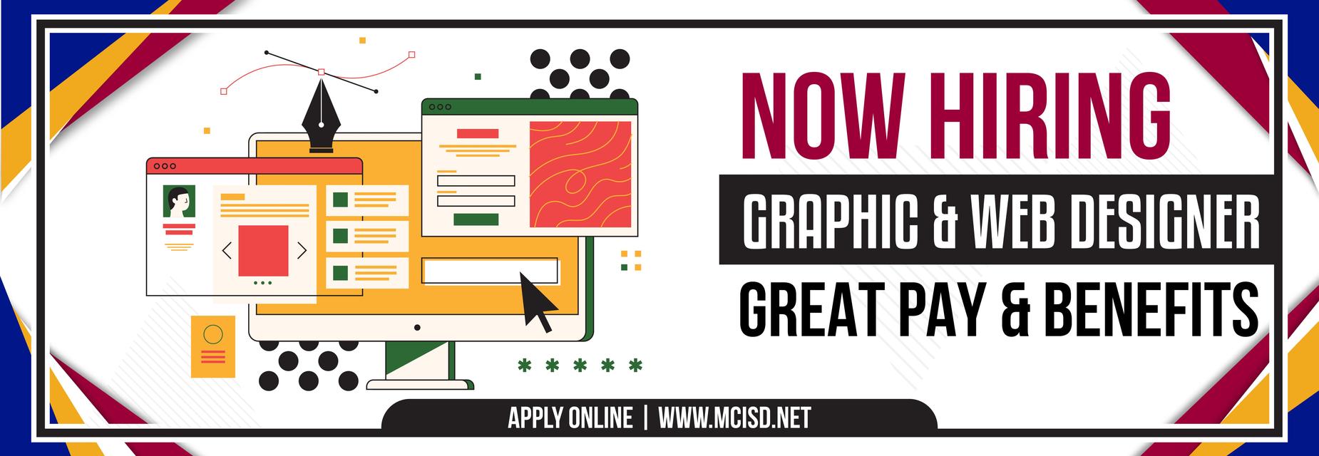 Now Hiring Graphic and Webdesigner-Web Graphic