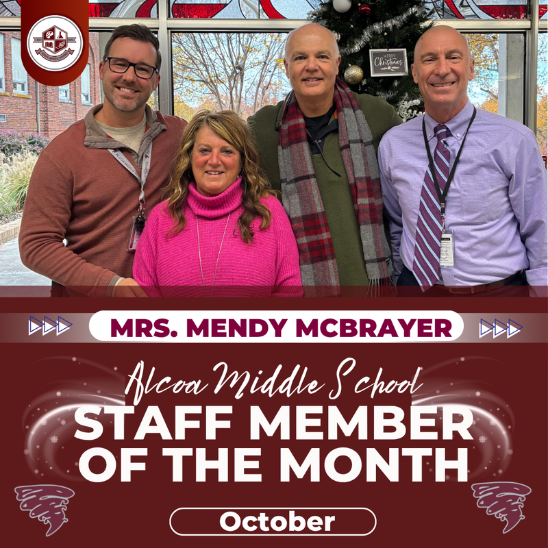 October Staff Member of the Month
