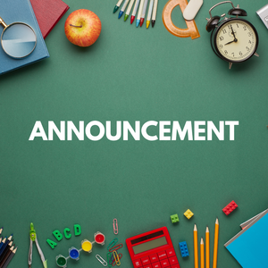 Announcement Graphic