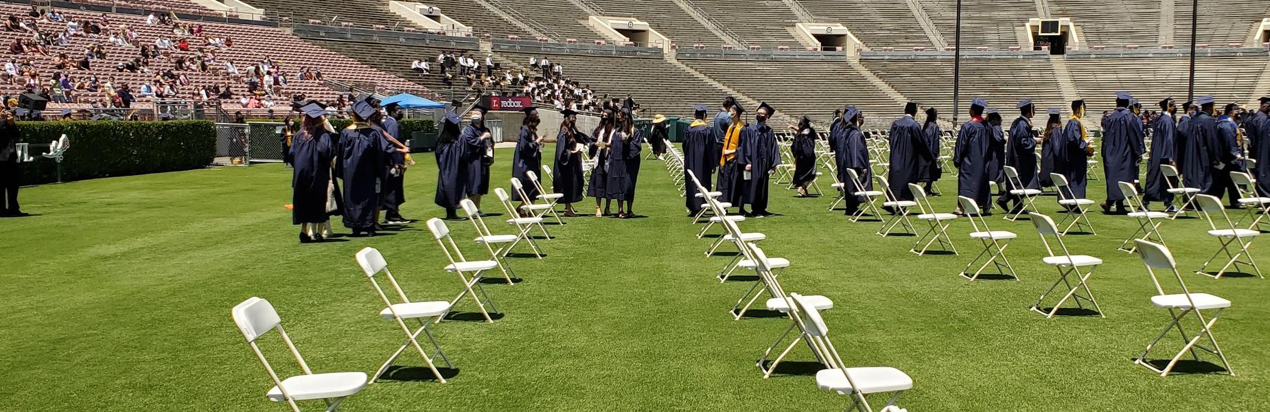 Graduation at the Rose Bowl - May 27, 2021