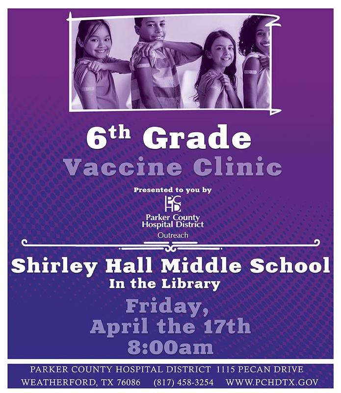 6th Grade Vaccine Clinic Featured Photo