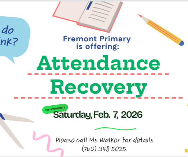 attendance recovery Sat. Feb. 7, 2026