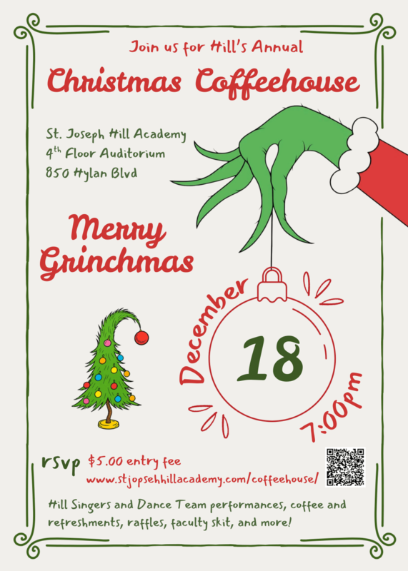 Hill's Annual Christmas Coffeehouse Featured Photo