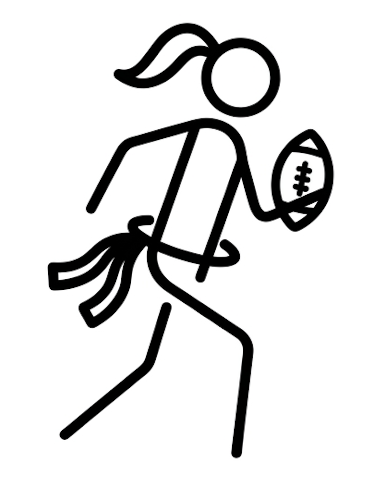 flag football icon