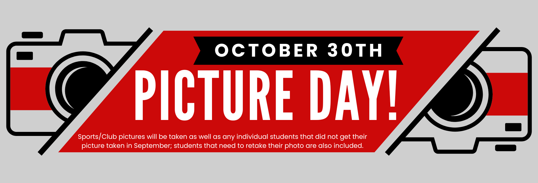 Picture Day October 30th!