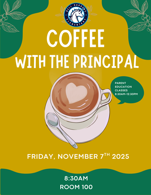 coffee w/the principal