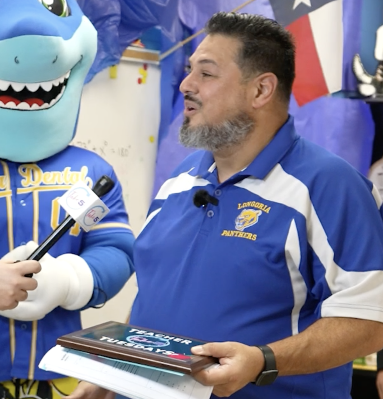 Longoria Teacher Michael Escamilla